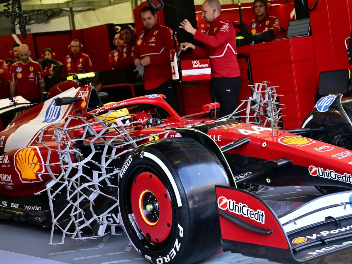 First Glimpse shows Hamilton rapid but Red Bull struggling…