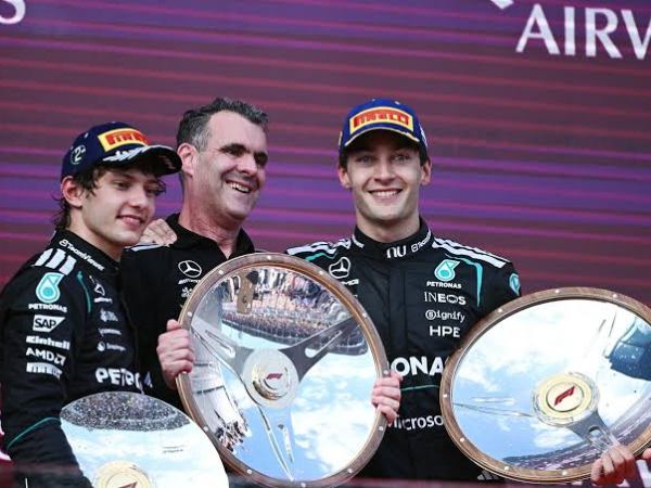 Russell stakes Championship claim as Mercedes dominate Aussie&nbsp;opener