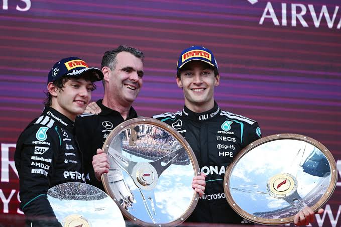 Russell stakes Championship claim as Mercedes dominate Aussie&nbsp;opener